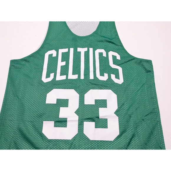 MITCHELL & NESS Boston Celtics Larry Bird Reversible Practice Jersey Small S - Picture 10 of 12
